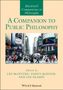 "Blackwell Companions to Philosophy", "A Companion to Public Philosophy", mit Bild einer belebten Stadtstraße voller Menschen., Buch