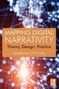 "Mapping Digital Narrativity: Theory, Design, Practice" von Siobhan O'Flynn. Abstraktes Netzwerk aus Lichtpunkten.