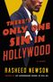 Text: "There's Only One Sin in Hollywood", "Rasheed Newson". Person in Anzug und Fliege vor gelbem Hintergrund., Buch