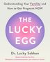 Titel: "THE LUCKY EGG". Untertitel: "Understanding Your Fertility and How to Get Pregnant NOW". Autor: Dr. Lucky Sekhon.