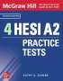 Kathy Zahler: McGraw-Hill 4 Hesi A2 Practice Tests, Fourth Edition, Buch