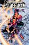 "Miles Morales: Spider-Man" steht oben. Illustration zeigt Spider-Man im Kampf, umgeben von Blitzen und Energie.