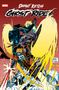 "Danny Ketch Ghost Rider", obere Ecke "Marvel", Illustration: ein Skelett auf einem Motorrad, das in Flammen steht., Buch