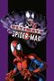 „ULTIMATE SPIDER-MAN“ mit Spiderman in leuchtendem Rot-Blau und einem bedrohlichen Wesen mit großen Zähnen und langer Zunge.