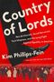 „Country of Lords: Neo-Aristocrats, Social Darwinists...“ Ein massiver Fuß dominiert eine Menschenmenge., Buch