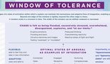 Daniel J Siegel: Window of Tolerance Laminated Card, Diverse