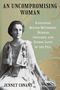 "An Uncompromising Woman." Katharine Dexter McCormick, Erbin. Titel, Autor "Jennet Conant." Schwarz-weißes Porträt einer Frau., Buch