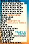 „FEAR LESS – Poetry in Perilous Times“ von Tracy K. Smith. Hintergrund: Verlauf von Blau zu Orange.
