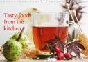 Tanja Riedel: Tasty food from the kitchen UK - Version (Wall Calendar 2021 DIN A4 Landscape), Div.