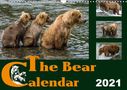 Max Steinwald: The Bear Calendar / UK-Version (Wall Calendar 2021 DIN A3 Landscape), KAL