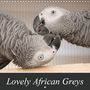 Nadine Keller: Lovely African Greys (Wall Calendar 2021 300 × 300 mm Square), KAL