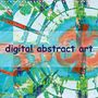 Gabi Hampe: digital abstract art (Wall Calendar 2021 300 × 300 mm Square), KAL