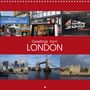 Angelika Keller: Greetings from LONDON (Wall Calendar 2021 300 × 300 mm Square), KAL
