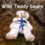 Karin Sigwarth: Wild Teddy bears (Wall Calendar 2021 300 × 300 mm Square), KAL