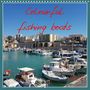 Claudia Kleemann: Colourful fishing boats (Wall Calendar 2021 300 × 300 mm Square), Kalender
