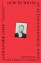 Alexander Chee: How to Write an Autobiographical Novel, Buch