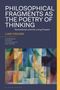 Luke Fischer: Philosophical Fragments as the Poetry of Thinking, Buch