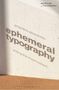 Amandine Alessandra: Ephemeral Typography, Buch