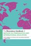 „The Bloomsbury Handbook of Method in Comparative and International Education.“ Stilisiertes Weltkarten-Design in Pink., Buch