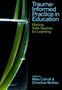 „Trauma-Informed Practice in Education: Making Safe Spaces for Learning, edited by Mike Carroll & Christine McKee.“ Links grüne Blätter im Wasser.