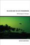 Buchtitel: "Religion and the UFO Phenomenon: Methodological Challenges", herausgegeben von Aaron French. Unten eine verschwommene grüne Landschaft mit Palm-Silhouetten., Buch