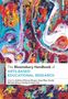 Buchtitel: "The Bloomsbury Handbook of Arts-Based Educational Research". Buntes abstraktes Gemälde im Hintergrund., Buch