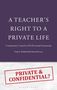 Todd A Demitchell: A Teacher's Right to a Private Life, Buch