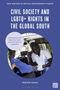„Civil Society and LGBTQ+ Rights in the Global South“, Travor Murai, eine Person in einem Fahrzeug, Bloomsbury-Logo., Buch