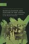 Buchtitel: "Radicalization and Fascism in the Ustaša". Männer und ein Auto in einem historischen Sepia-Ton., Buch