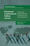 [Bildbeschreibung]: Titel: "Educational Leadership and Political Literacy". Menschen laufen über eine Weltkarte auf grünem Hintergrund.