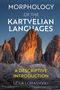 "Morphology of the Kartvelian Languages: A Descriptive Introduction" von Leila Lomashvili. Bild: Gebirgige Felsen bei Sonnenuntergang.