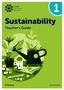Jaimie Cloud: Oxford International Sustainability: Teacher's Guide 1 (Primary), Buch