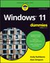 Alan Simpson: Windows 11 For Dummies, Buch