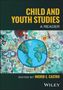 "CHILD AND YOUTH STUDIES A READER." Darunter eine bunte Zeichnung der Erde, umgeben von Herzen und Sonnen., Buch