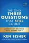 Ken Fisher: The Only Three Questions That Still Count, Buch