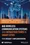 6G Wireless Communication Systems and Infrastructures in Smart Cities. Skyline mit leuchtenden Linien im Hintergrund., Buch