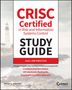 "CRISC Certified in Risk and Information Systems Control STUDY GUIDE 2025 JOB PRACTICE" steht neben einem Leuchtturm.
