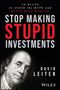 Text: „20 Rules to Avoid the Hype and Build Real Wealth. Stop Making Stupid Investments. David Leiter. Wiley.“ Ein Gesicht ist zu sehen.