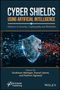 "Cyber Shields Using Artificial Intelligence. Advances in Security, Cryptography and Blockchain." Titelbild mit Schild und Digitalströmen., Buch