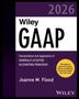 "Wiley GAAP 2026" steht oben, "Joanne M. Flood" unten. Ein gelber Kreis hebt Updates zu Buchhaltung hervor., Buch