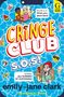 "Cringe Club S.O.S." mit Pool-Muster, Figuren und Sommermotiven wie Eis und Flamingo-Illustrationen., Buch