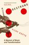 Restrung. Vijay Gupta. Summit Books Proof. Dunkelgrüner Hintergrund mit großen cremefarbenen Formen. Logo oben., Buch