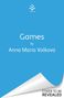 Text: "Games by Anna Maria Volkova". Logo und blauer Hintergrund mit einer Ecke, die umgeblättert ist. "Cover to be revealed"., Buch