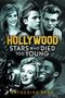 Text: "HOLLYWOOD STARS WHO DIED TOO YOUNG" von Katherine Bebo. Schwarz-weiße Porträts von Schauspielern., Buch