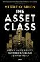 „Hettie O'Brien: The Asset Class. How Private Equity Turned Capitalism Against Itself.“ Skyline im Pixelstil.