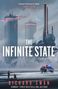 „Science fiction at its finest“ von Sunyi Dean. „The Infinite State“ von Richard Swan. Futuristische Stadt und Polizei.