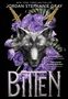 Buchcover: "Jordan Stephanie Gray: Bitten." Wolfskopf umgeben von lila Rosen; zwei goldene Schwerter im Hintergrund.
, Buch