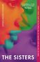 "The Sisters" ist ein Buchcover mit farbenfrohem, gepunktetem Porträt und Zitaten von "The Times" und "New York Times".