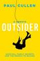 „Paul Cullen, A Memoir: Outsider. Survival, Family Secrets and the Search to Belong.“ Silhouette einer Person, die fällt., Buch