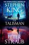 "The International Bestseller", "Stephen King", "The Talisman", "Peter Straub". Waldlandschaft mit einer Person und einem Wolf., Buch